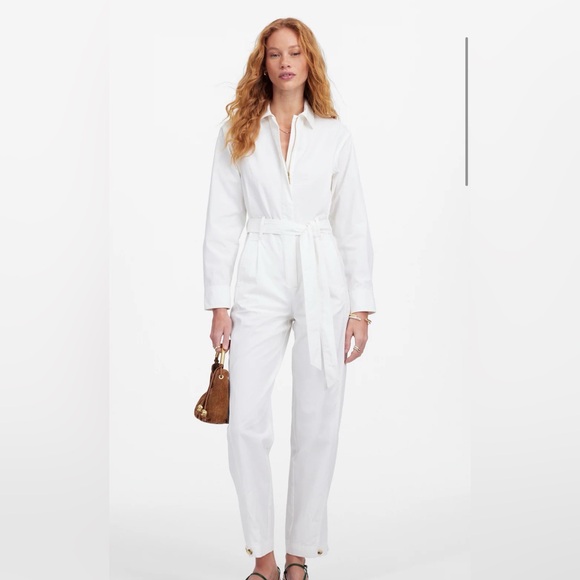 NWT Madewell Utility Coverall Straight-Leg Jumpsuit — XS - Picture 2 of 6